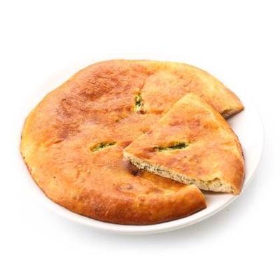 Осетинский пирог с сыром и зеленью