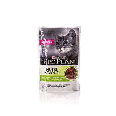 Purina Pro Plan влажный корм для кошек всех пород, с ягненком