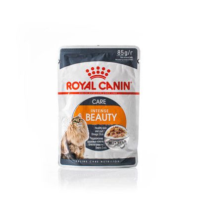Royal Canin Intense Beauty влажный корм для красивой шерсти кошек, с желе 