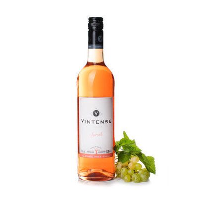 Вино розовое безалкогольное Vintense Syrah