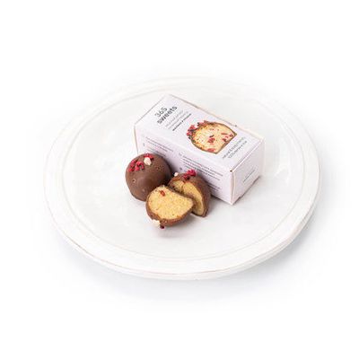 Конфеты в шоколадной глазури Кешью и малина
