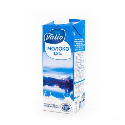Молоко Valio ультрапастеризованное 1,5%