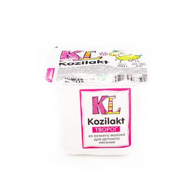 Творог из козьего молока для детского питания Kozilakt