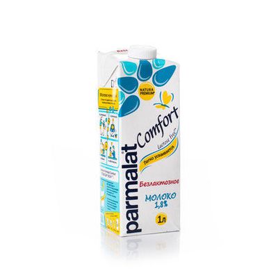 Молоко питьевое безлактозное ультрапастеризованное Parmalat 1,8% 