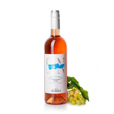 Вино полусухое безалкогольное "Vina Albali" Garnacha Rose