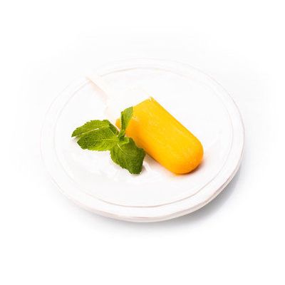 Пломбир ванильный в апельсиновой глазури