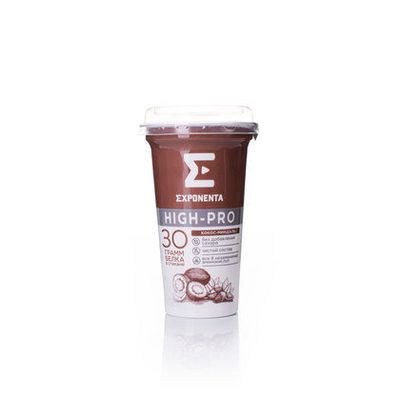 Напиток Exponenta High-pro кисломолочный Кокос-миндаль